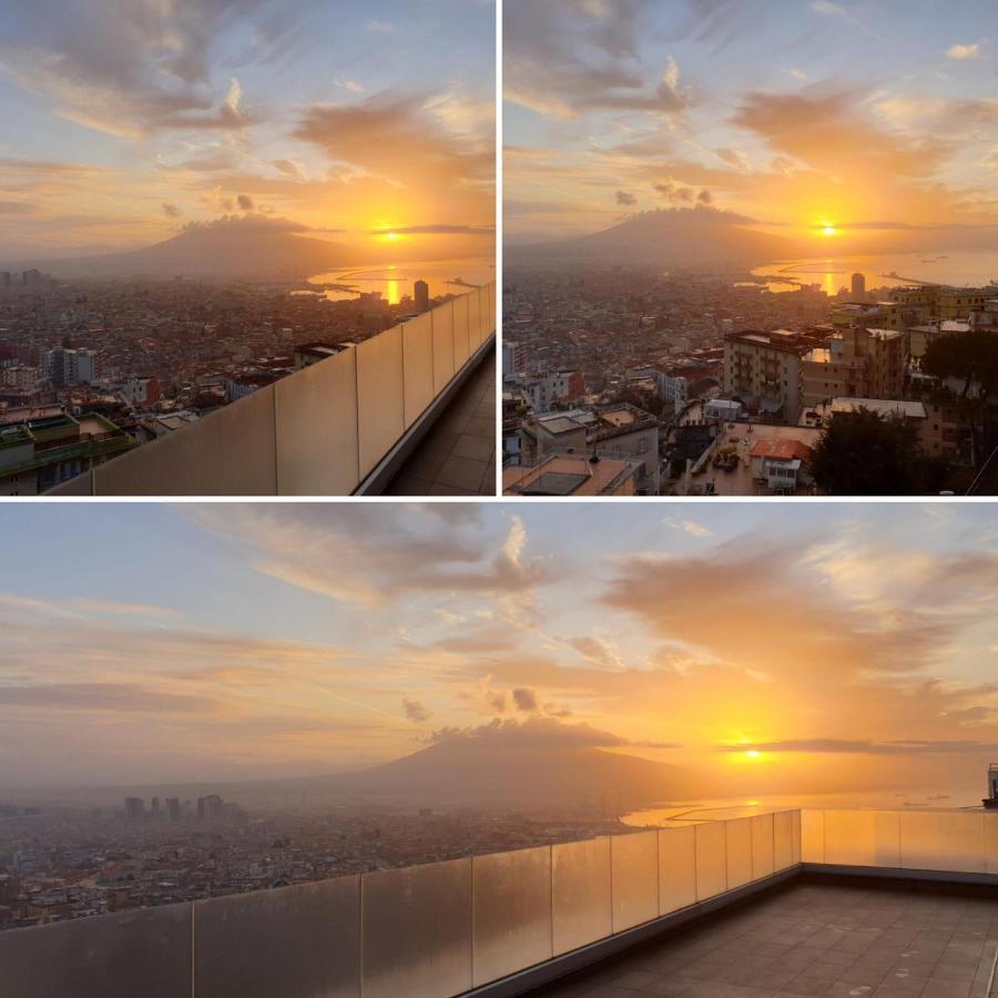 Terrazza Manu - Loft Suspended Over The City-Vomero เนเปิลส์ ภายนอก รูปภาพ