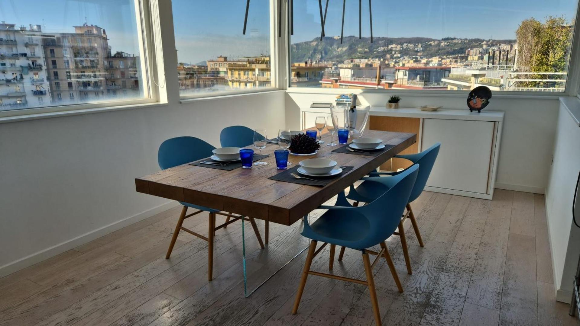 Terrazza Manu - Loft Suspended Over The City-Vomero เนเปิลส์ ภายนอก รูปภาพ