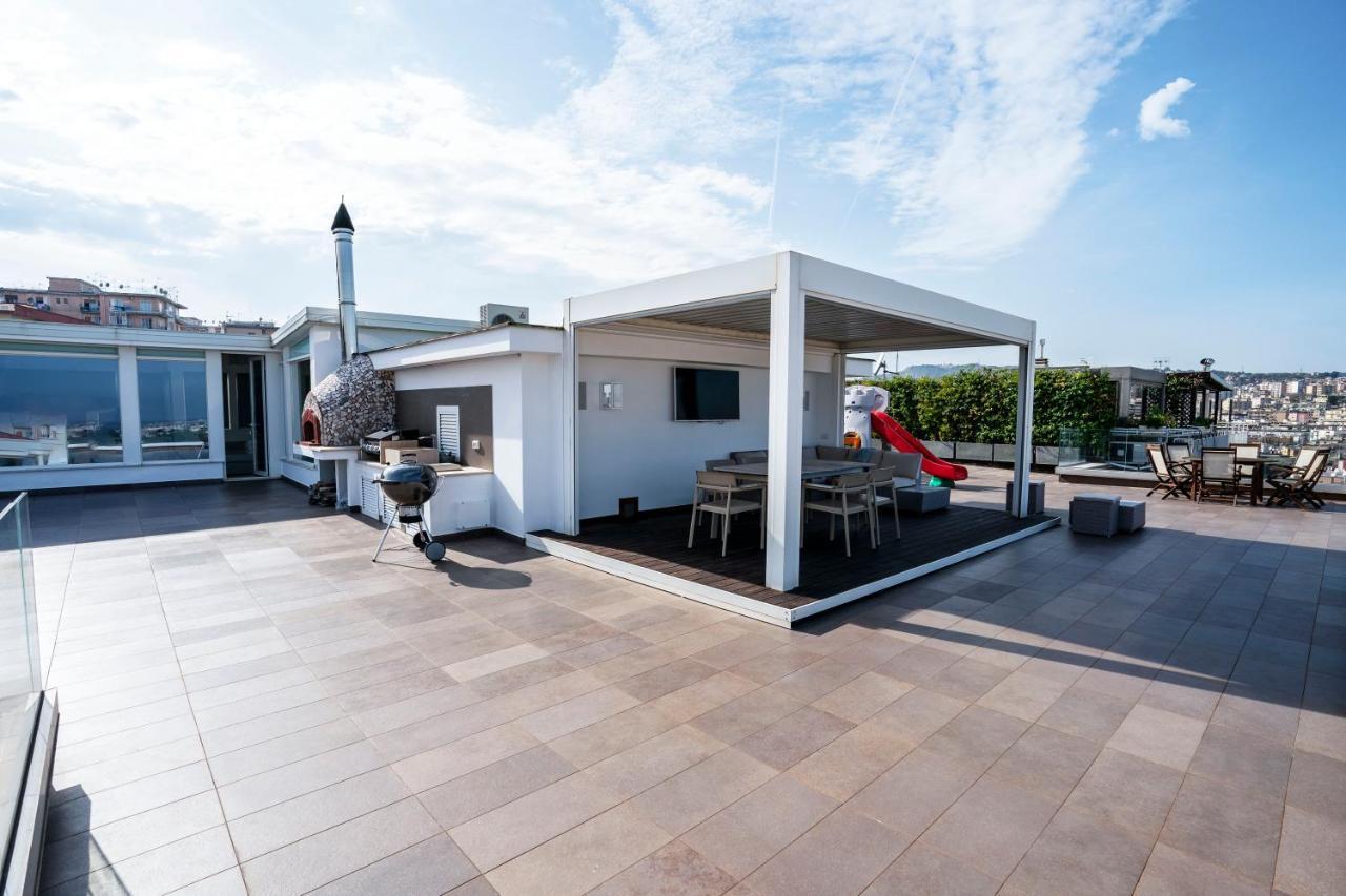 Terrazza Manu - Loft Suspended Over The City-Vomero เนเปิลส์ ภายนอก รูปภาพ