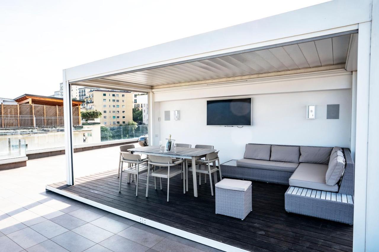 Terrazza Manu - Loft Suspended Over The City-Vomero เนเปิลส์ ภายนอก รูปภาพ